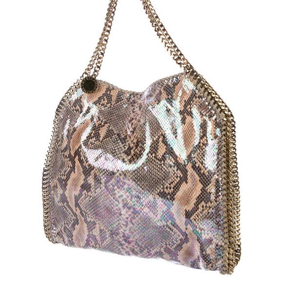 Last Day! STELLA MCCARTNEY Snakeskin Falabella - Picture 7 of 9